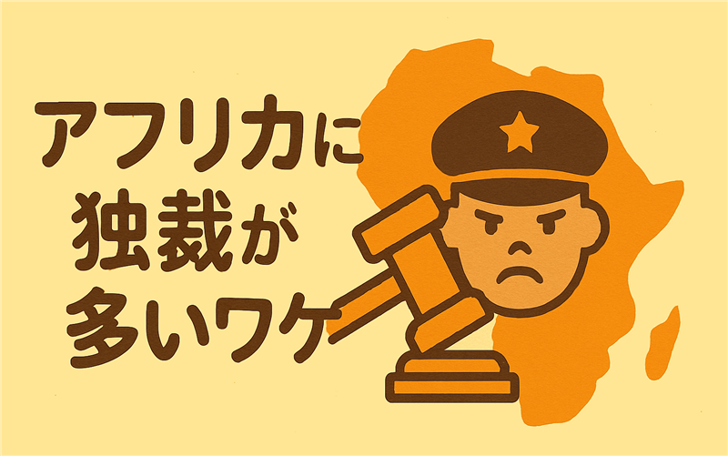 アフリカにはなぜ独裁政治が蔓延するの?